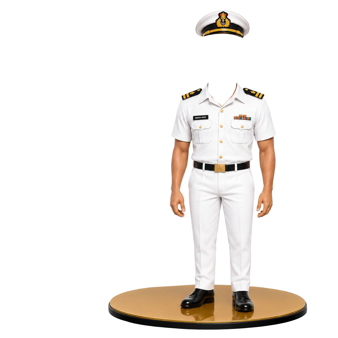 navy officer caricature