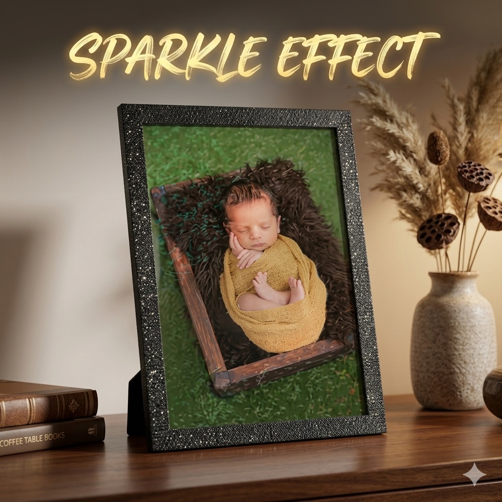 Sprakle Effect Photo Frames